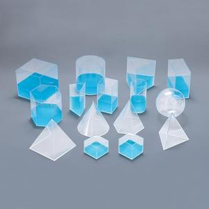 부피관계기하세트 C형 (투명입체모형 15종)