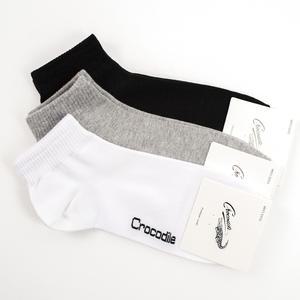 크로커다일 국산 여성 남성 단목 무지양말 데일리 스니커즈 5족세트