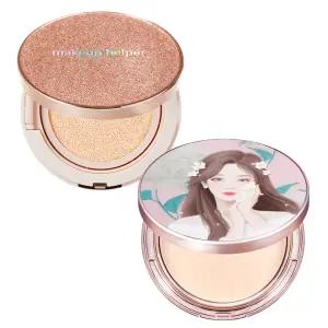 메이크업헬퍼 앰플 글로우 쿠션 23g 아트 팩트 프로피니쉬 25g 스위트소피아 세트