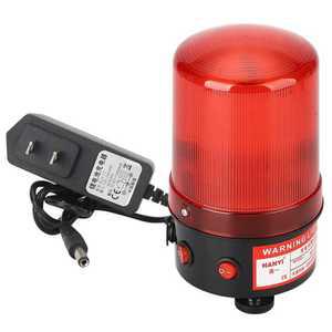 무선 경광등 싸이렌 신호 램프 공사장 차량용 사이렌 유도등 조명 경보등 경고등 건전지 무선경광등 차량