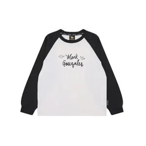 [마크곤잘레스키즈](하남점)엔젤 라글란 긴팔 티셔츠-블랙