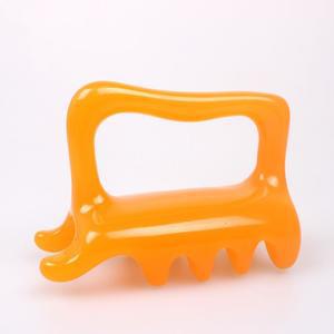 밀랍수지 괄사 전신 허리 어깨 목 두피 종아리 마사지 도구 TT049