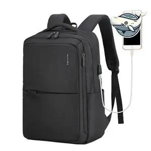 모던 남여공용 직장인 배낭 멀티 수납 충전기능-WFGVBGT