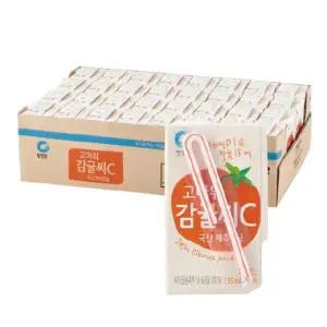 청정원 고마워 감귤씨C 135ml, 32개 (1박스)