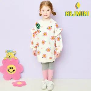 [헤이미니] 스마일플라워롱티셔츠상하복