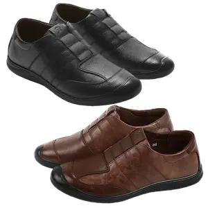 [마리오탈라리코]남성로퍼 3cm굽 컴포트화 쌈지 워싱 컴포트 슬립로퍼