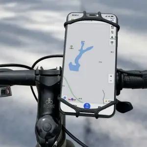 늘어나는 자전거 핸드폰 거치대 오토바이/휴대폰/스마트폰/충전/배달/자석/바이크/로드/스쿠터/무선/걸이