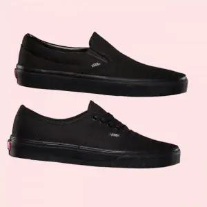 반스 남여공용 올블랙 슬립온 운동화 신발 어센틱 VN000EYEBKA VN000EE3BKA 3720648
