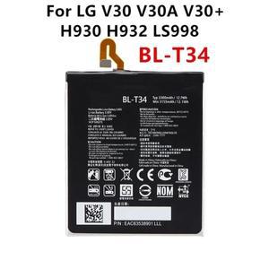 BL-T34 교체 배터리 LG V30 + LS998 휴대폰