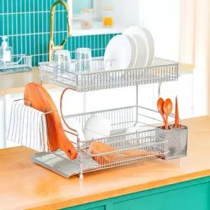 올스텐 식기건조대 2단 풀세트 (가로/세로형)