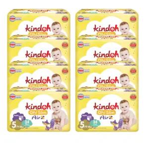킨도 프리미엄 오슬림에어 팬티형 5단계 34매 8팩