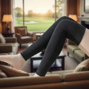 여성 니트 레그워머 겨울 방한 보온 롱 발토시 골프용 개별포장