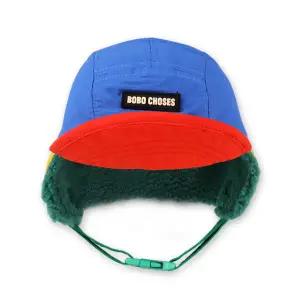 [보보쇼즈] 키즈 컬러 블록 볼캡(블루/레드) B225AI028 991