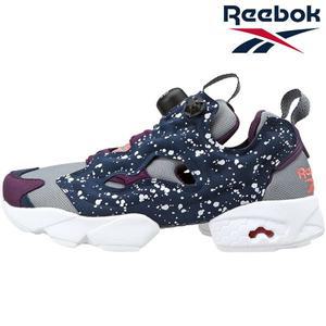 [리복] 운동화 인스타 펌프 퓨리 SP 네이비 그레이 퍼플 V66116