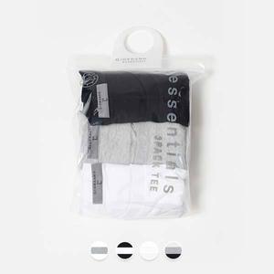 남여 공용 라운드 무지 면 반팔티셔츠 3팩 (교복) 243801