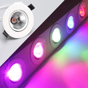 3인치 컬러 COB 디밍 다운라이트 5w 칼라 LED 매입등 플리커프리 스팟조명