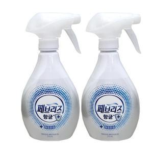 페브리즈 항균플러스 깨끗한향 섬유탈취제 370ml X 2개 / 용기형