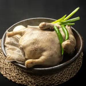 오리백숙용 통오리 (손질무게 2~2.5kg) 육수용 한방티백 포함