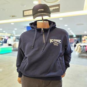 [지프] 아이코닉 셋업 반넥 후드  티셔츠 JP1THU212