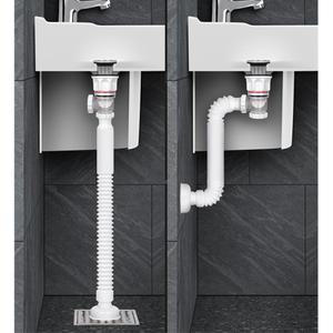 욕실 악취 벌레 차단 팝업 일체형 세면대 배관트랩 셀프교체 배수관 화장실부품