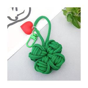 양말목공예 네잎 클로버 키링 만들기 DIY 세트 업사이클링 스승의날 선물 CA 시간 교재