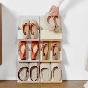 신발 인기 조립 신발장 현관 감성 오픈형 슈즈랙 (WFHQ42A)