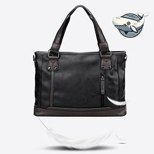 가죽 크로스백 노트북 숄더백 출장용 직장인-WFH2RA4