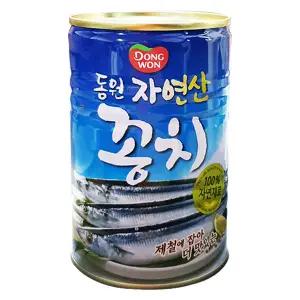동원 자연산 꽁치 300g x1캔 / 통조림