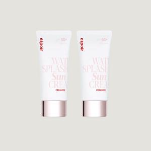 에스쁘아 워터 스플래쉬 선크림 세라마이드 SPF50+ PA++++ 60ml 2개