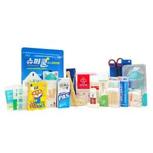 프리미엄 구급함 소형 22종 구급 용품 키트 상자 약 가정용 보관함 통