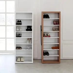 [우아미]마유 8단 오픈 신발장 572