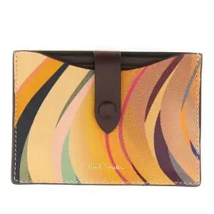 더스키 스월 스냅 버튼 가죽 카드지갑 W1A 8057 GSWIRL 90