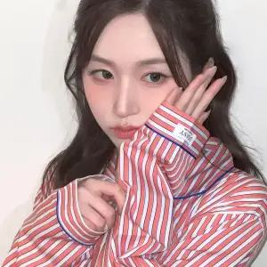 [해원'pick] 실크핏 피오니 긴팔 커플 잠옷 세트