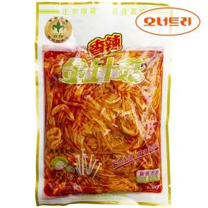 샹라진전구 400g 중국 팽이버섯 마라 무침 반찬