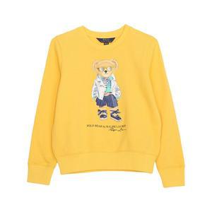 [폴로랄프로렌](김해점)키즈 기모 맨투맨 313926017001 YELLOW