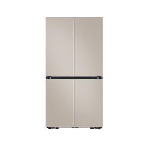 삼성 냉장고 AI 비스포크 (fixed) 4도어 프리스탠딩 벤딩 일반 905L 에센셜베이지 2025년형