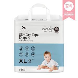 [비니베베][애플크럼비] 슬림 드라이 테이프형 XL 6팩