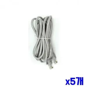 컴퓨터 랜선 케이블 3m x5개 LAN케이블 컴퓨터케이블
