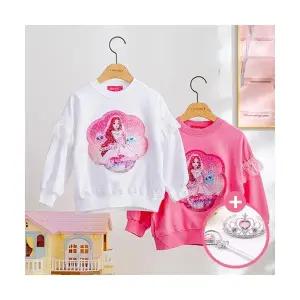 시크릿쥬쥬 여아 스팽클 반전 티셔츠 맨투맨 런던아이