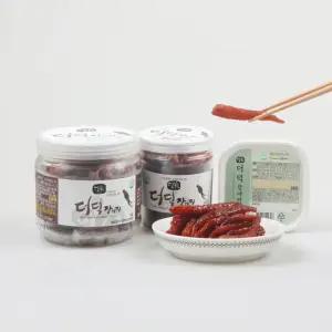 100% 국내산 농산물로 4代를 이어온 전통 장류의 명가/순창 성가정식품/더덕 장아찌(국내산) 500g