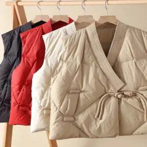 법복조끼 개량함복 누빔배자 템플스테이 누비 겨울개량한복