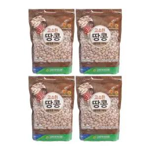 25년 대성농협 국산 햇 생알땅콩 500gX4봉