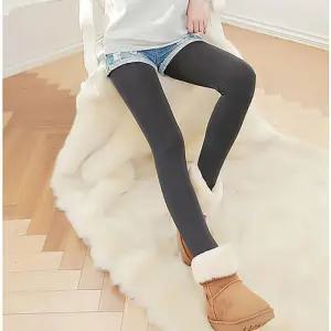 [아우트]편한 따뜻한 운동레깅스 퍼 레깅스 바지