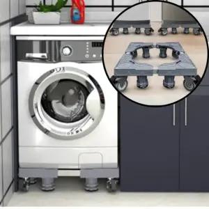 바닥보호 다용도 받침대 세탁기 다리받침 소음방지