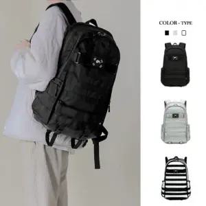 포올 빅사이즈 웨빙 패치 백팩 FA113 (3color)