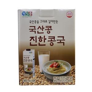정식품 국산콩 진한콩국 950mlx4