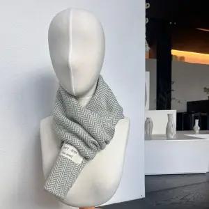 헤링본 목도리 패턴 울 니트 스카프 겨울 여성 머플러