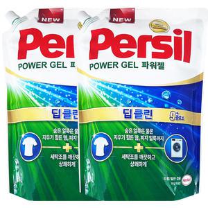 퍼실 파워젤 일반 겸용 리필 2.1L 2개