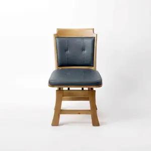 코망 원목 1인 식탁 회전 의자  착불