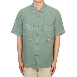 CP컴퍼니 남성 린넨 반팔 셔츠 16CMSH210A 005415G 626